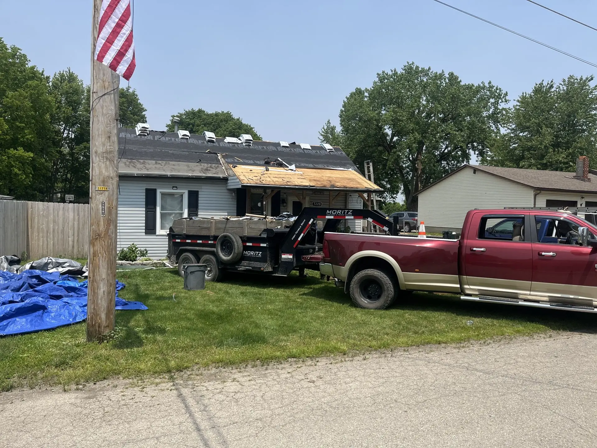 South Solon Hail Damage Roof Replacement